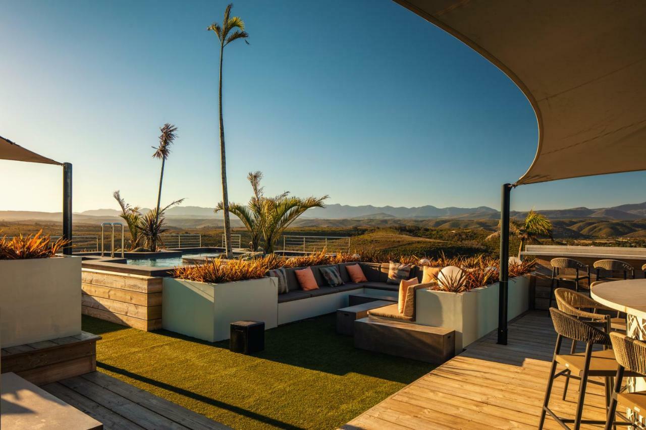 Sky Villa Boutique Hotel By Raw Africa Collection Plettenberg Bay Eksteriør bilde The rooftop pool at the new hotel